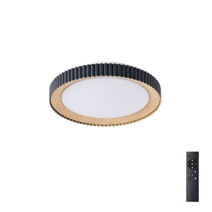 Brilagi - LED Stmívatelné stropní svítidlo NEXO LED/48W/230V 3000-6000K černá pr. 43 cm + dálkové ovládání