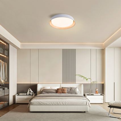 Brilagi - LED Stmívatelné stropní svítidlo ORINO LED/54W/230V 3000-6000K bílá pr. 43 cm + dálkové ovládání