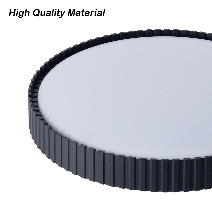 Brilagi - LED Stmívatelné stropní svítidlo ORINO LED/54W/230V 3000-6000K černá pr. 43 cm + dálkové ovládání