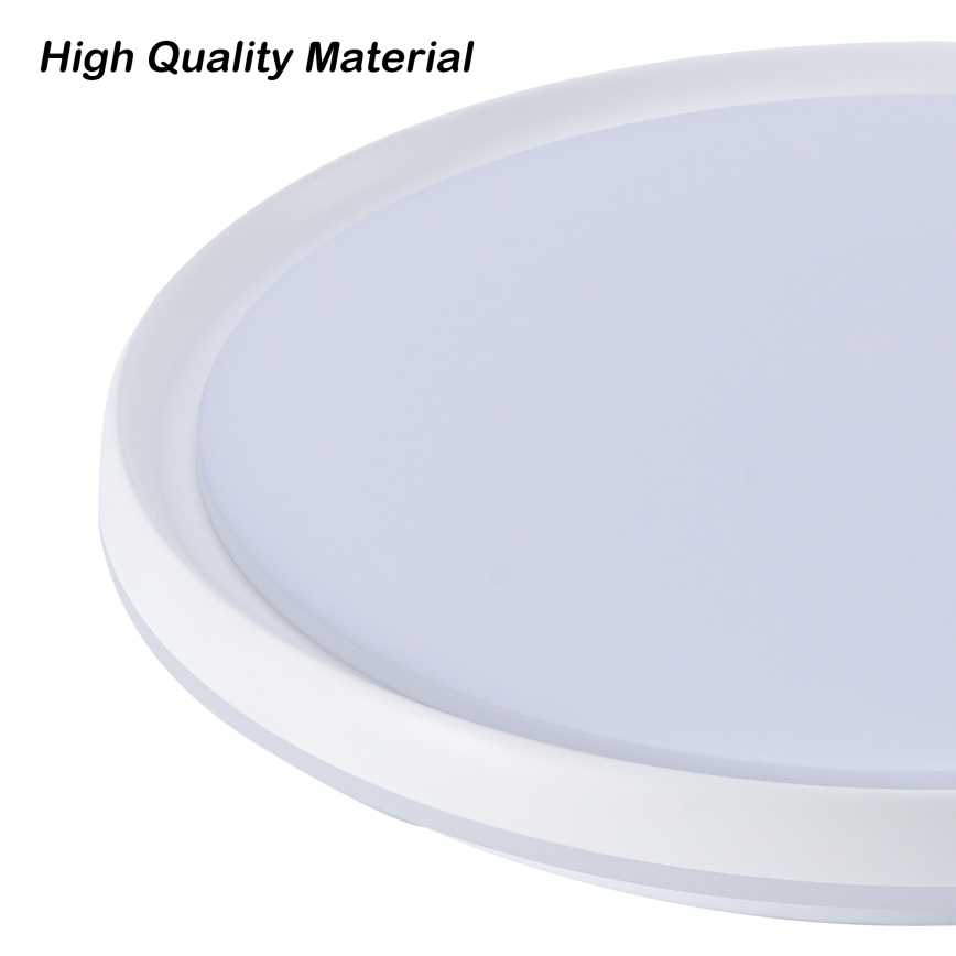 Brilagi - LED Stmívatelné stropní svítidlo RIVO LED/72W/230V 3000-6000K bílá pr. 50 cm + dálkové ovládání