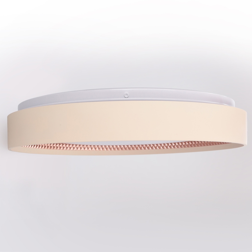 Brilagi - LED Stmívatelné stropní svítidlo WALDO LED/48W/230V 3000-6500K pr. 40 cm béžová/zlatá + dálkové ovládání