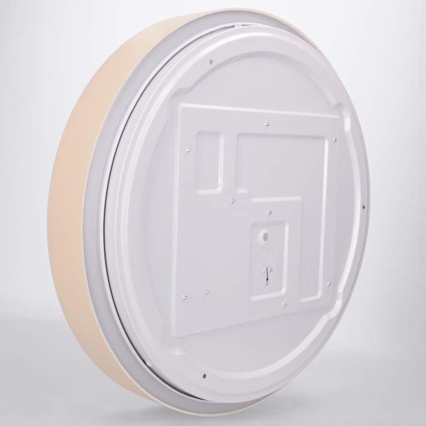 Brilagi - LED Stmívatelné stropní svítidlo WALDO LED/48W/230V 3000-6500K pr. 40 cm béžová/zlatá + dálkové ovládání