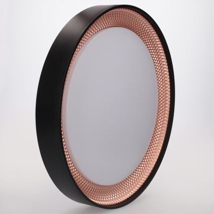Brilagi - LED Stmívatelné stropní svítidlo WALDO LED/48W/230V 3000-6500K pr. 40 cm černá/zlatá + dálkové ovládání