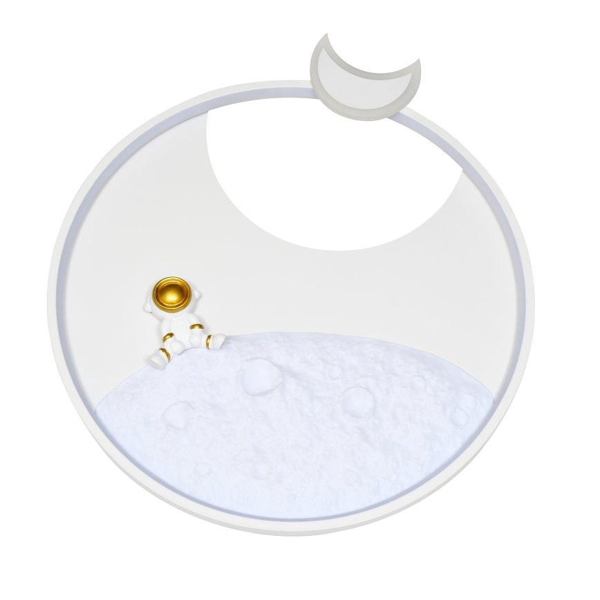 Brilagi - LED Stmívatelné stropní svítidlo ASTRO LED/20W/230V pr. 50 cm 3000-6000K astronaut + dálkové ovládání