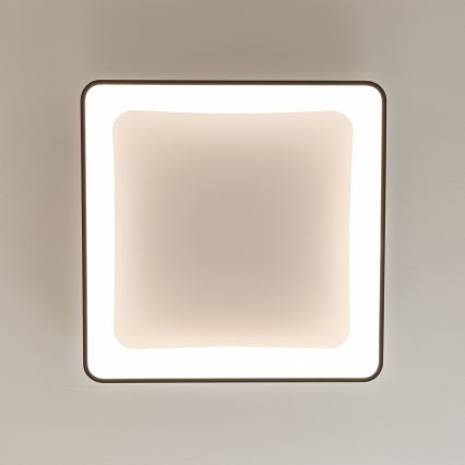 Brilagi - LED Stmívatelné stropní svítidlo FALCON II LED/125W/230V 3000-6500K 60x60 cm černá + dálkové ovládání