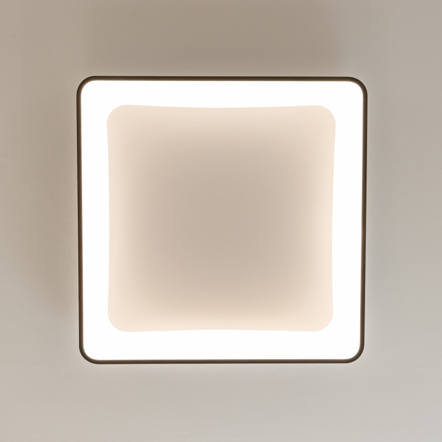 Brilagi - LED Stmívatelné stropní svítidlo FALCON II LED/125W/230V 3000-6500K 60x60 cm černá + dálkové ovládání