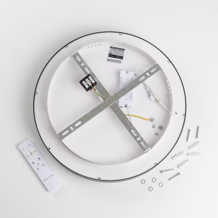 Brilagi - LED Stmívatelné stropní svítidlo FALCON II LED/67W/230V 3000-6500K pr. 40 cm černá + dálkové ovládání