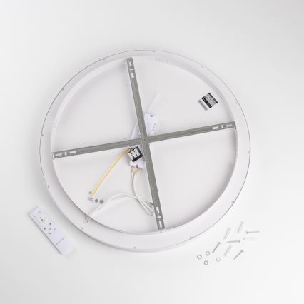 Brilagi - LED Stmívatelné stropní svítidlo FALCON II LED/99W/230V 3000-6500K pr. 60 cm bílá + dálkové ovládání