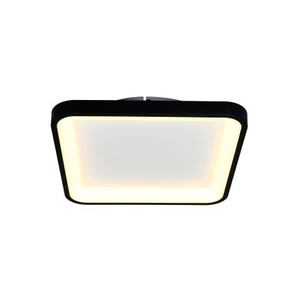 Brilagi - LED Stmívatelné stropní svítidlo FALCON SLIM LED/50W/230V 3000-6500K 50x50 cm černá + dálkové ovládání