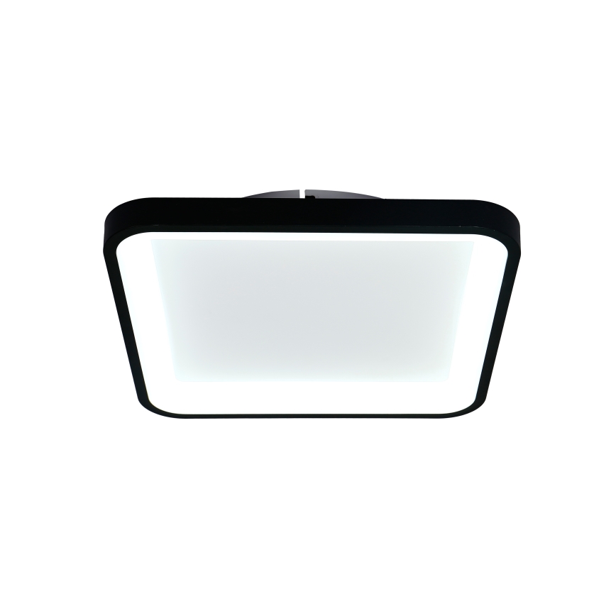 Brilagi - LED Stmívatelné stropní svítidlo FALCON SLIM LED/50W/230V 3000-6500K 50x50 cm černá + dálkové ovládání