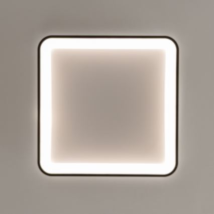 Brilagi - LED Stmívatelné stropní svítidlo FALCON SLIM LED/50W/230V 3000-6500K 50x50 cm černá + dálkové ovládání