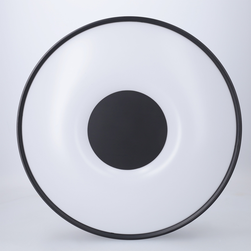 Brilagi - LED Stmívatelné stropní svítidlo JAMIS LED/48W/230V 3000-6500K pr. 39 cm černá + dálkové ovládání