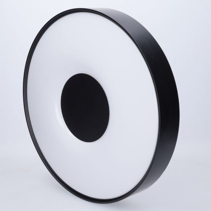 Brilagi - LED Stmívatelné stropní svítidlo JAMIS LED/48W/230V 3000-6500K pr. 39 cm černá + dálkové ovládání