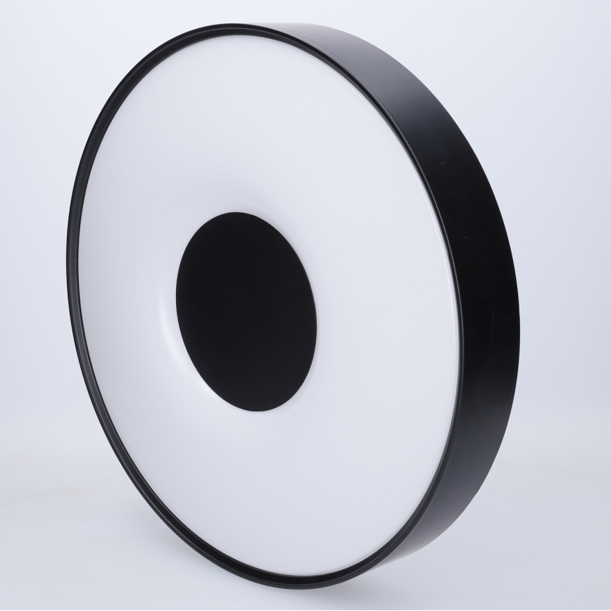 Brilagi - LED Stmívatelné stropní svítidlo JAMIS LED/48W/230V 3000-6500K pr. 39 cm černá + dálkové ovládání