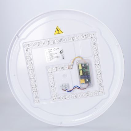Brilagi - LED Stmívatelné stropní svítidlo JAMIS LED/48W/230V 3000-6500K pr. 39 cm černá + dálkové ovládání