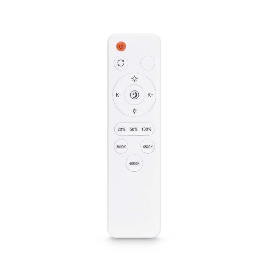 Brilagi - LED Stmívatelné stropní svítidlo MATTEO LED/48W/230V 3000-6500K pr. 41 cm černá  + dálkové ovládání