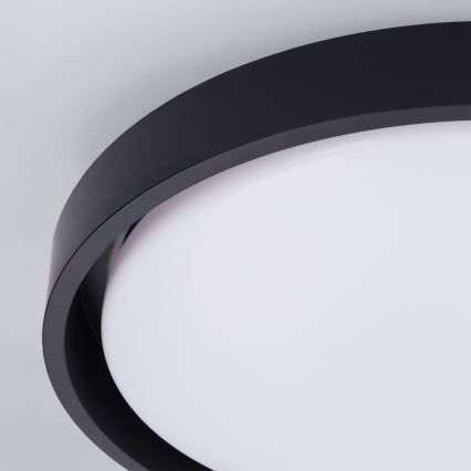 Brilagi - LED Stmívatelné stropní svítidlo MATTEO LED/48W/230V 3000-6500K pr. 41 cm černá  + dálkové ovládání