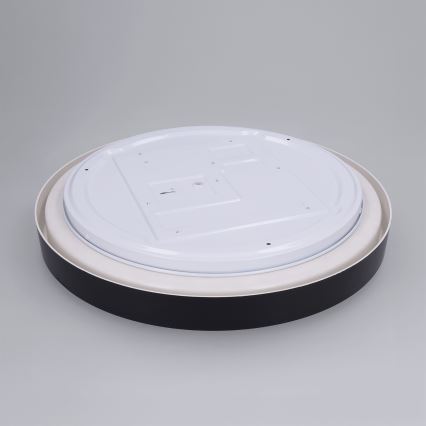 Brilagi - LED Stmívatelné stropní svítidlo MATTEO LED/48W/230V 3000-6500K pr. 41 cm černá  + dálkové ovládání