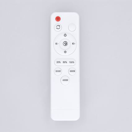 Brilagi - LED Stmívatelné stropní svítidlo MATTEO LED/48W/230V 3000-6500K pr. 41 cm taupe  + dálkové ovládání