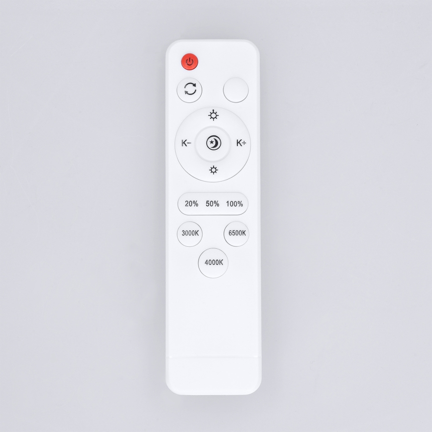 Brilagi - LED Stmívatelné stropní svítidlo MATTEO LED/48W/230V 3000-6500K pr. 41 cm taupe  + dálkové ovládání