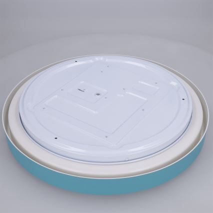 Brilagi - LED Stmívatelné stropní svítidlo MATTEO LED/48W/230V 3000-6500K pr. 41 cm tyrkysová + dálkové ovládání