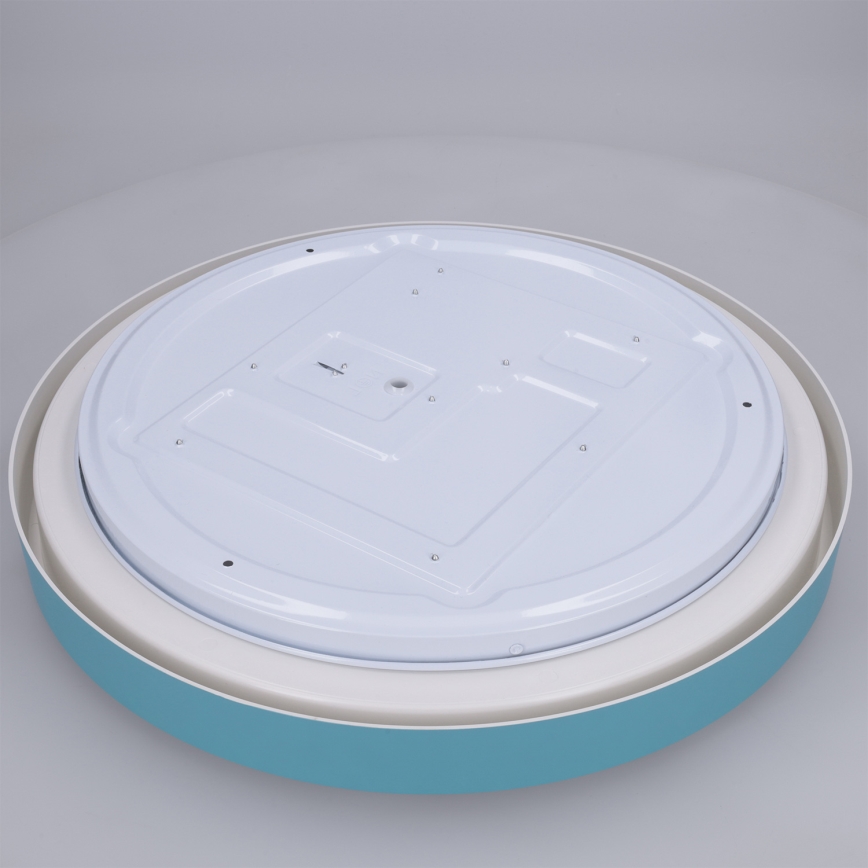 Brilagi - LED Stmívatelné stropní svítidlo MATTEO LED/48W/230V 3000-6500K pr. 41 cm tyrkysová + dálkové ovládání