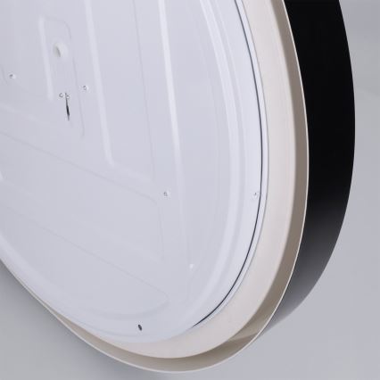 Brilagi - LED Stmívatelné stropní svítidlo MATTEO LED/60W/230V 3000-6500K pr. 51,5 cm černá + dálkové ovládání