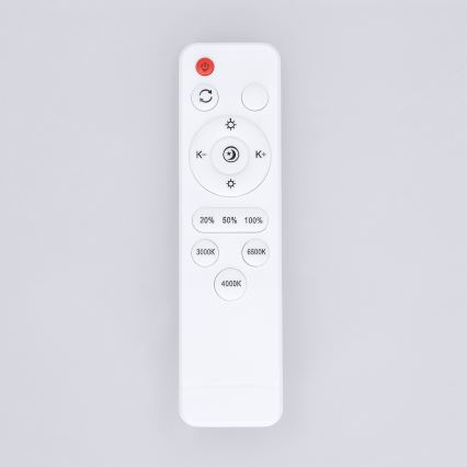 Brilagi - LED Stmívatelné stropní svítidlo MATTEO LED/60W/230V 3000-6500K pr. 51,5 cm černá + dálkové ovládání