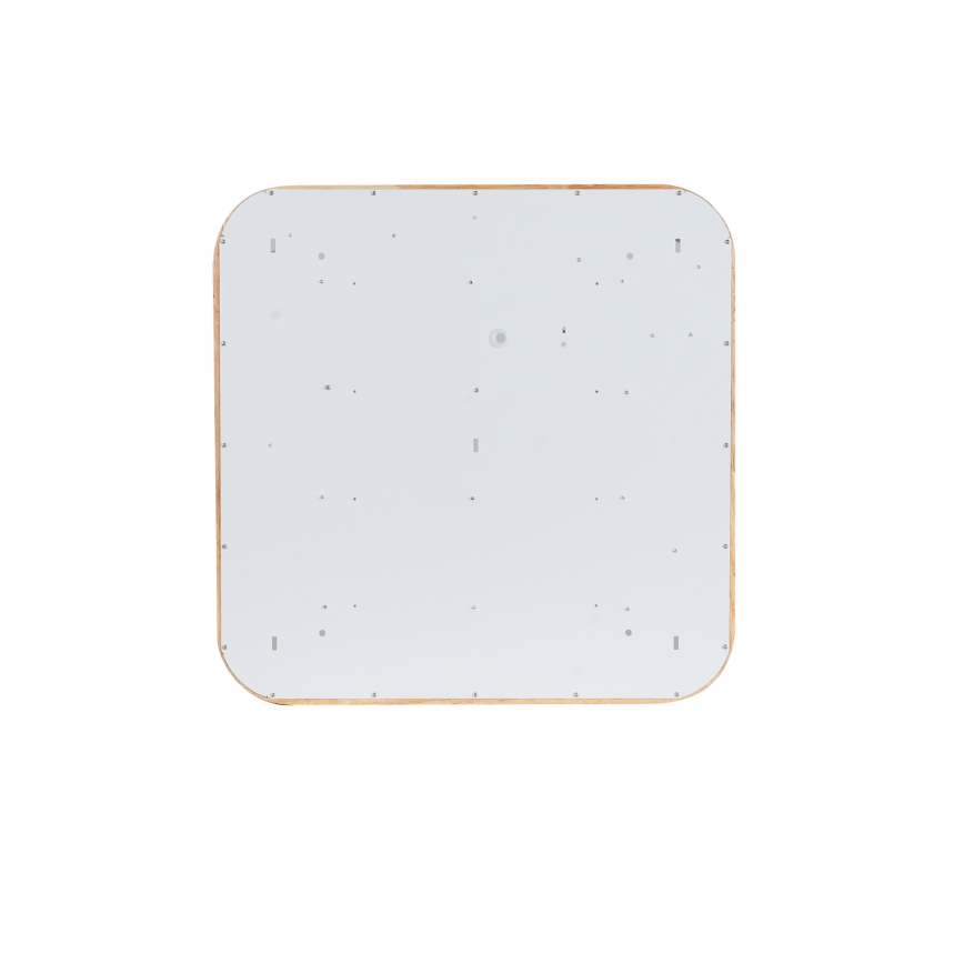 Brilagi - LED Stmívatelné stropní svítidlo MOLINA SQUARE LED/48W/230V 3000-6000K dub 40x40 cm + dálkové ovládání