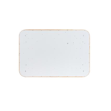 Brilagi - LED Stmívatelné stropní svítidlo MOLINA SQUARE LED/54W/230V 3000-6000K dub 60x40 cm + dálkové ovládání
