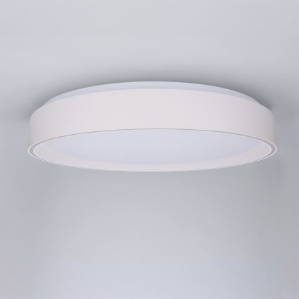 Brilagi - LED Stmívatelné stropní svítidlo NANCI LED/60W/230V 3000-6500K pr. 49 cm bílá + dálkové ovládání