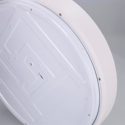 Brilagi - LED Stmívatelné stropní svítidlo NANCI LED/60W/230V 3000-6500K pr. 49 cm bílá + dálkové ovládání