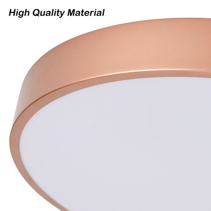 Brilagi - LED Stmívatelné stropní svítidlo POOL SMART LED/100W/230V 3000-6000K pr. 80 cm Wi-Fi Tuya bronzová + dálkové ovládání
