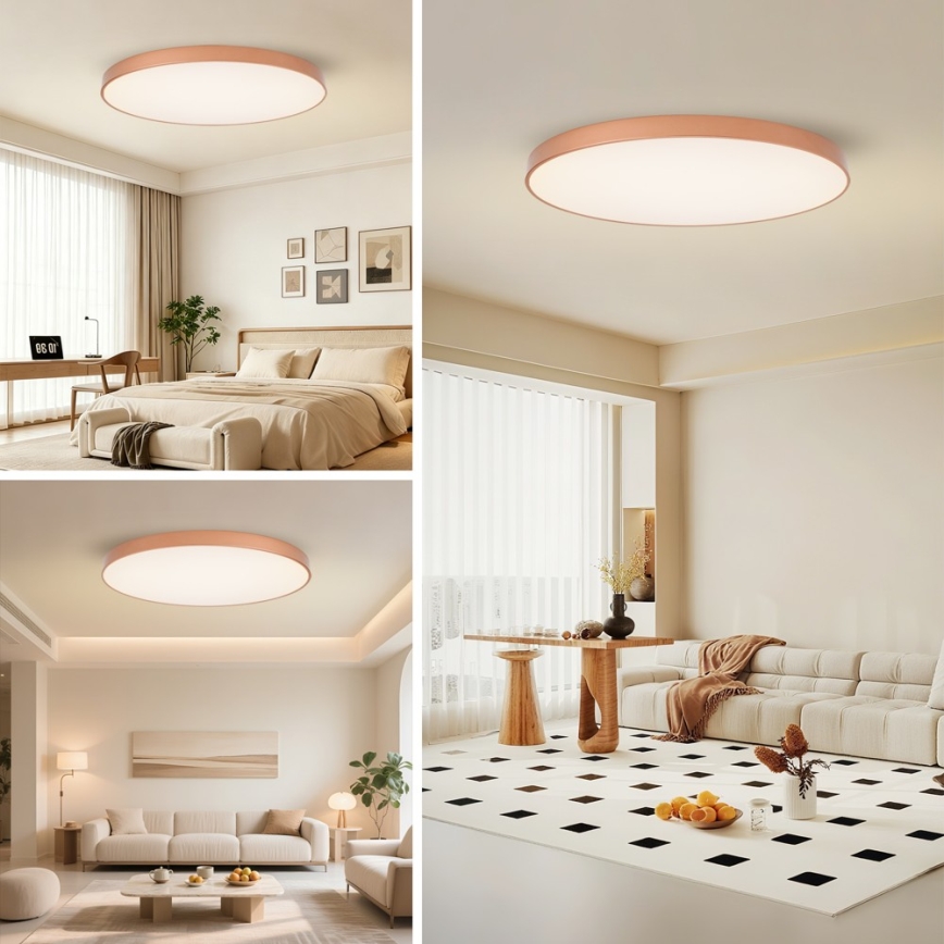 BRILAGI - LED Stmívatelné stropní svítidlo POOL SMART LED/180W/230V 3000-6000K 120 cm bronzová Wi-Fi Tuya + dálkové ovládání