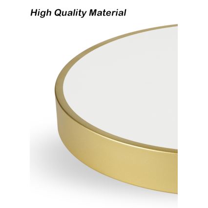 Brilagi - LED Stmívatelné stropní svítidlo POOL SMART LED/180W/230V 3000-6000K 120 cm zlatá Wi-Fi Tuya + dálkové ovládání