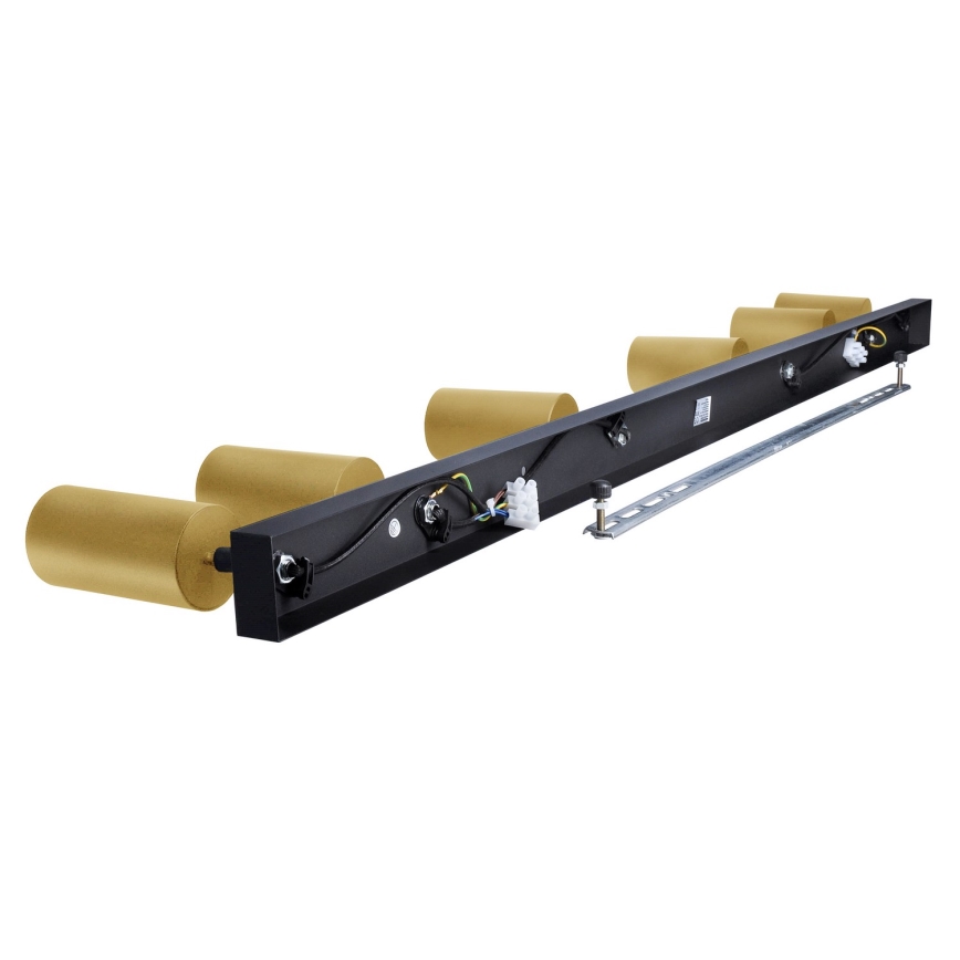 Brilagi - LED Stmívatelné bodové svítidlo SELE GOLDEN 6xGU10/6,5W/230V 2700-6500K černá/zlatá