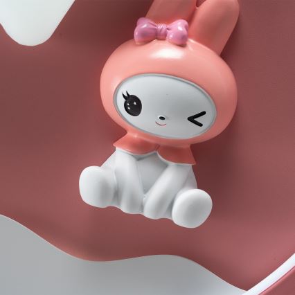 Brilagi - LED Stmívatelné dětské stropní svítidlo BUNNY LED/83W/230V 3000-6000K pr. 49 cm + dálkové ovládání