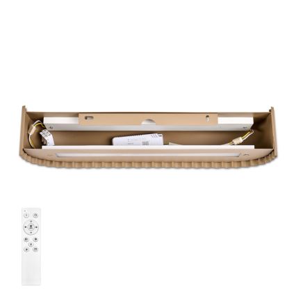 BRILAGI - LED Stmívatelné nástěnné svítidlo FALCON MODERN LED/14W/230V 3000-6000K 40 cm béžová + dálkové ovládání
