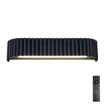 Brilagi - LED Stmívatelné nástěnné svítidlo FALCON MODERN LED/14W/230V 3000-6000K 40 cm černá + dálkové ovládání