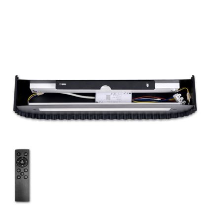 Brilagi - LED Stmívatelné nástěnné svítidlo FALCON MODERN LED/14W/230V 3000-6000K 40 cm černá + dálkové ovládání