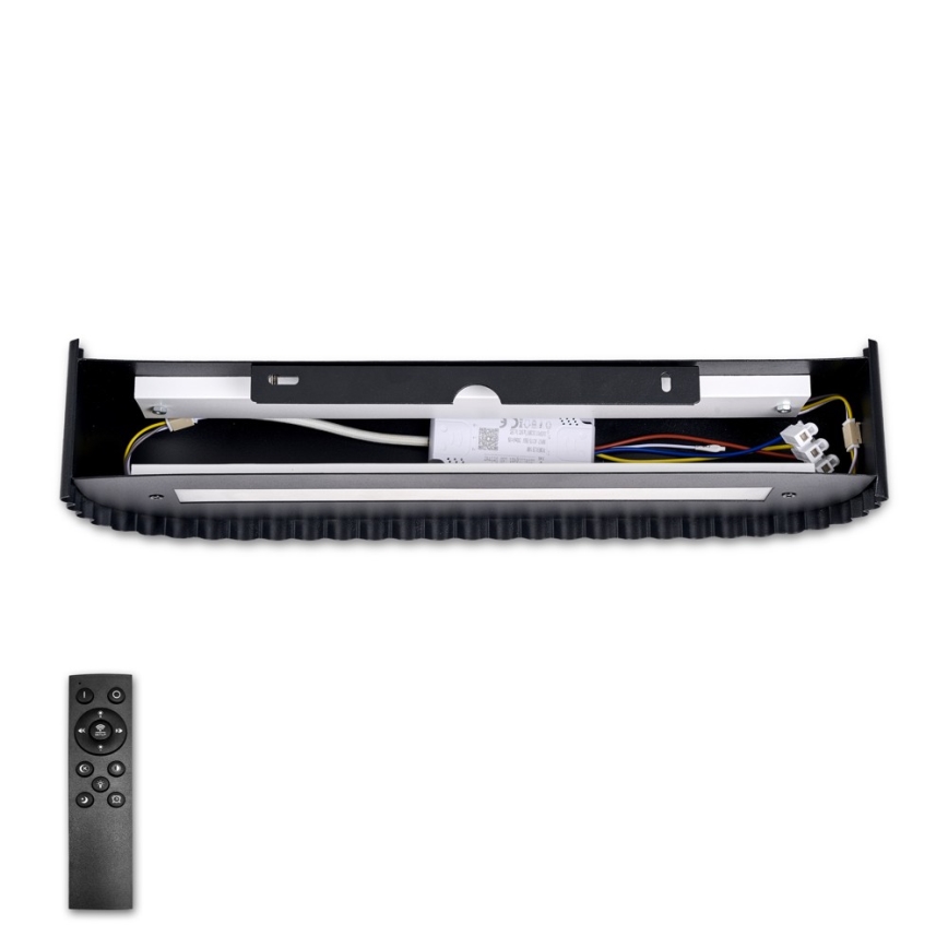Brilagi - LED Stmívatelné nástěnné svítidlo FALCON MODERN LED/14W/230V 3000-6000K 40 cm černá + dálkové ovládání