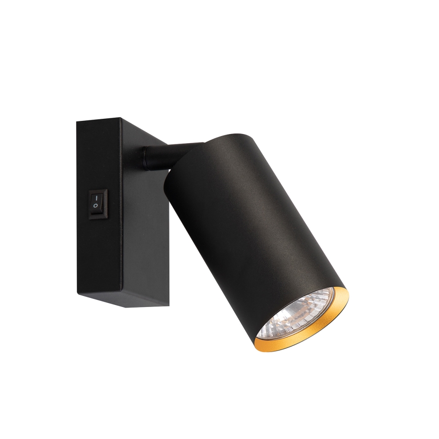 Brilagi - LED RGBW Stmívatelné nástěnné bodové svítidlo SELE 1xGU10/6,5W/230V 2700-6500K černá/zlatá