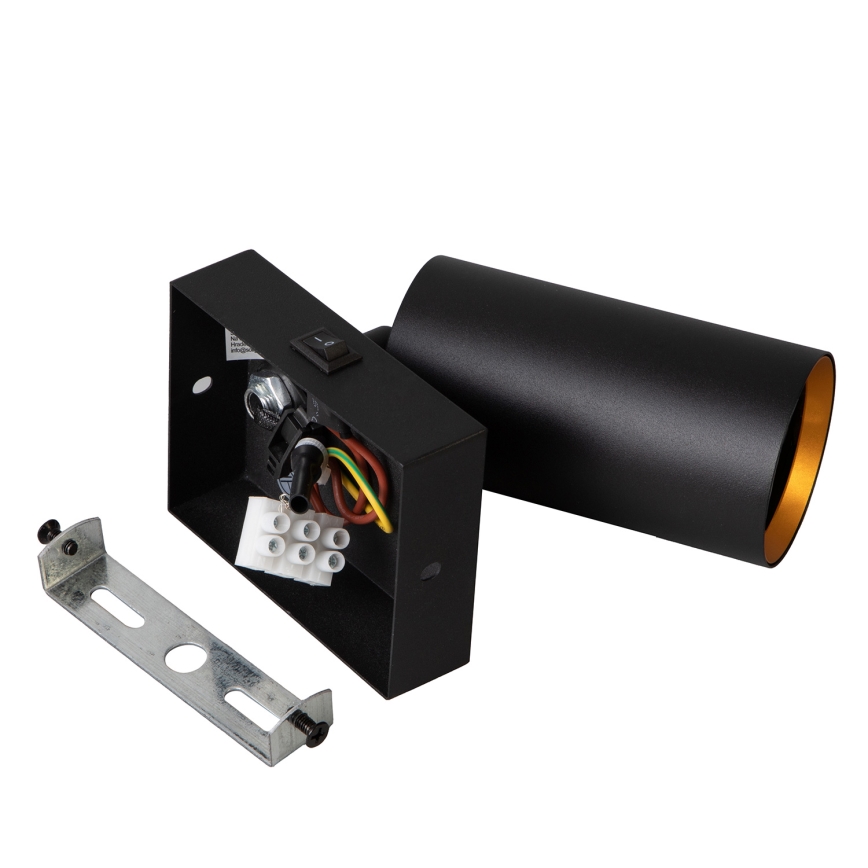 Brilagi - LED RGBW Stmívatelné nástěnné bodové svítidlo SELE 1xGU10/6,5W/230V 2700-6500K černá/zlatá