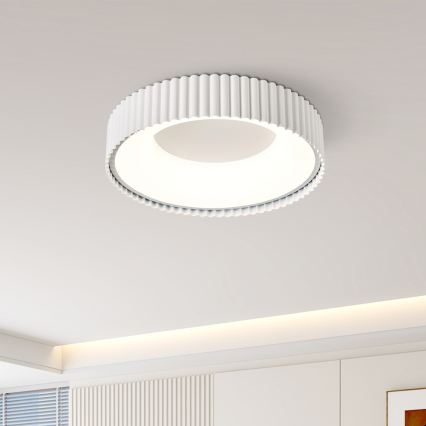Brilagi - LED Stmívat. stropní svítidlo FALCON MODERN LED/30W/230V 3000-6000K 40 cm bílá + dálkové ovládání