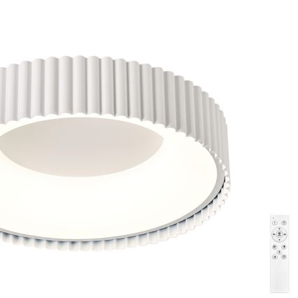 Brilagi - LED Stmívat. stropní svítidlo FALCON MODERN LED/30W/230V 3000-6000K 40 cm bílá + dálkové ovládání