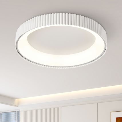 Brilagi - LED Stmívatelné stropní svítidlo FALCON MODERN LED/54W/230V 3000-6000K 60 cm bílá + dálkové ovládání
