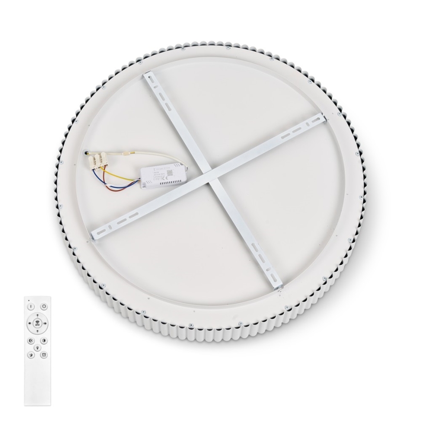 Brilagi - LED Stmívatelné stropní svítidlo FALCON MODERN LED/54W/230V 3000-6000K 60 cm bílá + dálkové ovládání