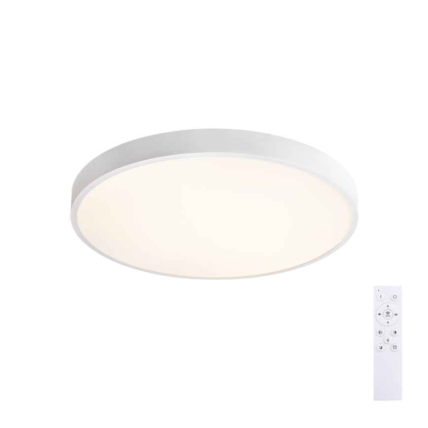 Brilagi - LED Stmívatelné stropní svítidlo GLASS POOL DOUBLE LED/48W/230V 3000-6000K 40 cm bílá + dálkové ovládání