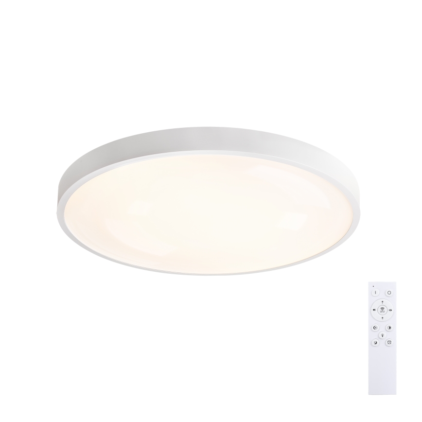 Brilagi - LED Stmívatelné stropní svítidlo GLASS POOL DOUBLE LED/60W/230V 3000-6000K 50 cm bílá + dálkové ovládání
