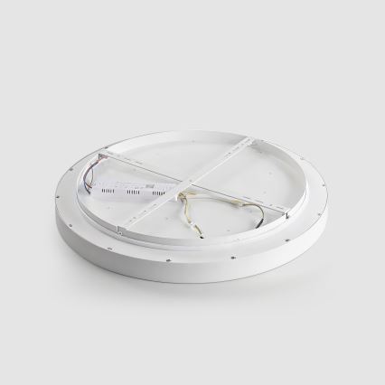 Brilagi - LED Stmívatelné stropní svítidlo GLASS POOL DOUBLE LED/60W/230V 3000-6000K 50 cm bílá + dálkové ovládání